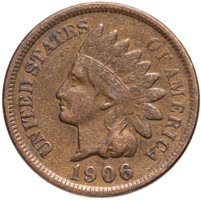 купить США 1 цент 1906 "Indian Head Cent"