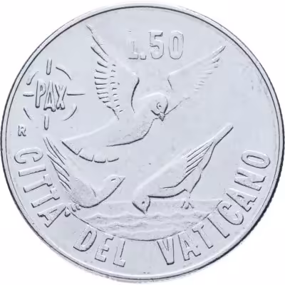купить Ватикан 50 лир 1984