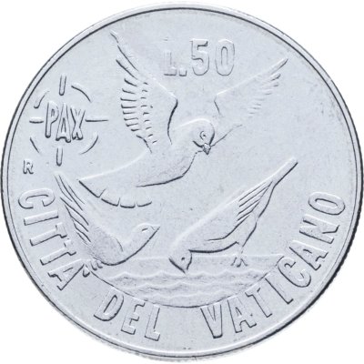 купить Ватикан 50 лир 1984