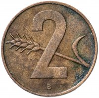 Купить Швейцария 2 раппена (rappen) 1948-1974, случайная дата