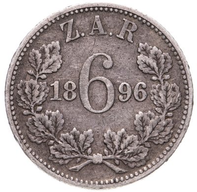 купить ЮАР (Трансвааль) 6 пенсов 1896
