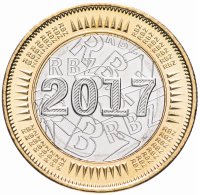 купить Зимбабве 1 доллар 2017
