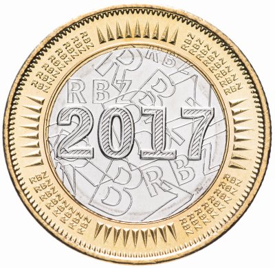 купить Зимбабве 1 доллар 2017