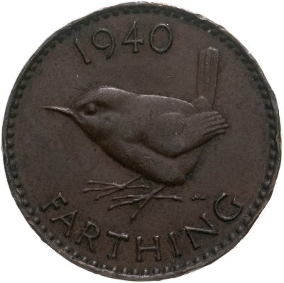 купить Великобритания 1 фартинг 1940