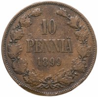 купить 10 пенни (pennia) 1899
