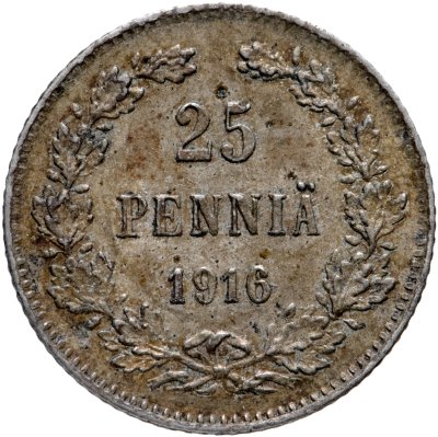 купить 25 пенни (pennia) 1916 S