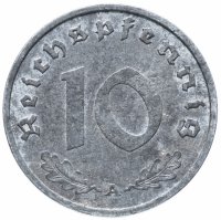 купить Германия, Третий рейх 10 рейхспфеннигов 1941 A