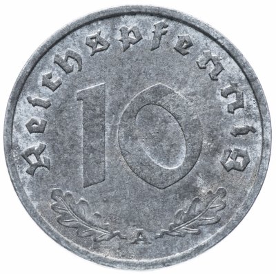 купить Германия, Третий рейх 10 рейхспфеннигов 1941 A