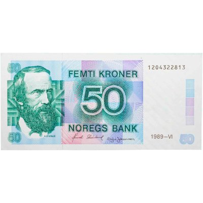 купить Норвегия 50 крон 1989 года