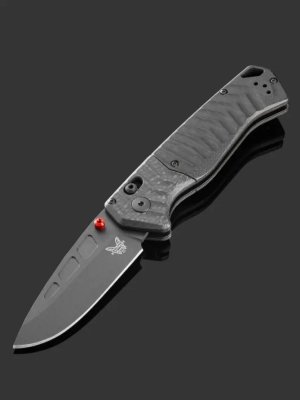 купить Складной нож Benchmade PSK (593BK-01), сталь CPM MagnaCut, рукоять CF/Black G-10