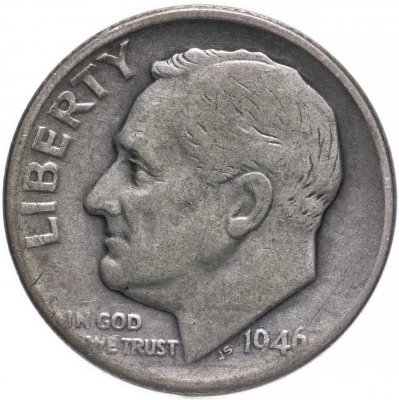 купить США 1 дайм (10 центов) 1946