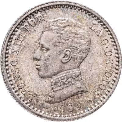 купить Испания 50 сентимо (centimos) 1904