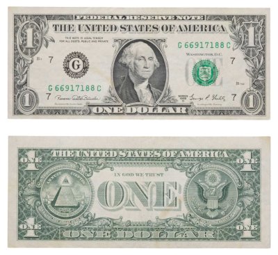 купить США 1 доллар 1969D (Pick 449е) G-Чикаго