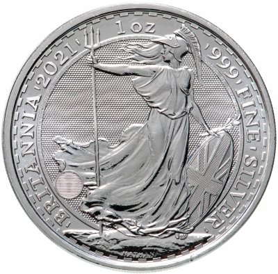 купить Великобритания 2 фунта (pounds) 2021 "Стоящая Британия"