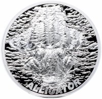 купить Палау 5 долларов 2018 "Аллигатор", в футляре с сертификатом