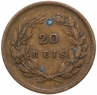 купить Португалия 20 рейс (reis) 1891