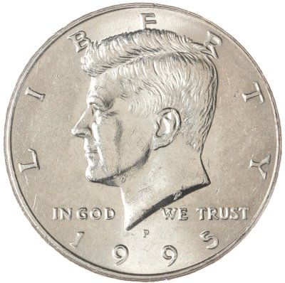 купить США 50 центов (1/2 доллара, half dollar) 1995 P Kennedy Half Dollar (Кеннеди) знак монетного двора "P" - Филадельфия