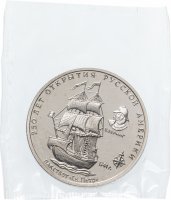 купить Жетон Межнумизматика "250 лет открытия Русской Америки"