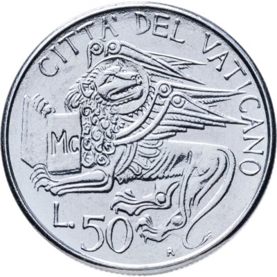 купить Ватикан 50 лир (lire) 1985