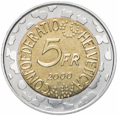 купить Швейцария 5 франков (francs) 2000 Карнавал в Базеле