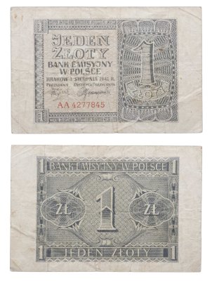 купить Польша 1 злотых 1941