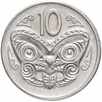 Купить Новая Зеландия 10 центов 1970-1985