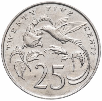 купить Ямайка 25 центов (cents) 1986