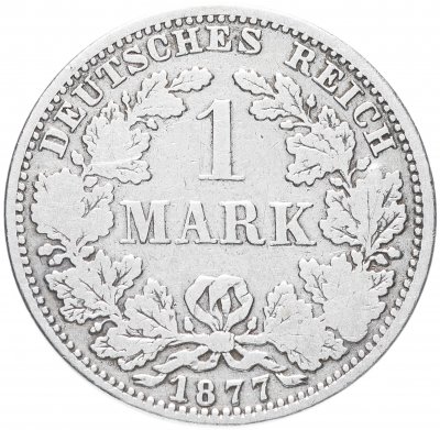 купить Германия (Империя) 1 марка 1877 A