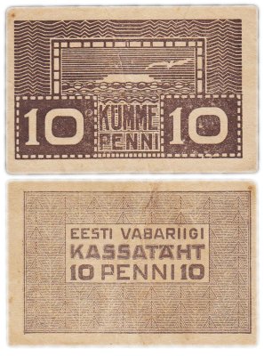 купить Эстония 10 пенни 1919