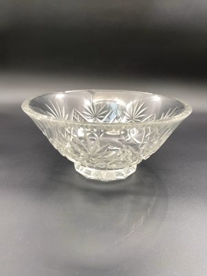 купить Фруктовница с резным орнаментом, хрусталь, СССР, 1960-1990 гг.