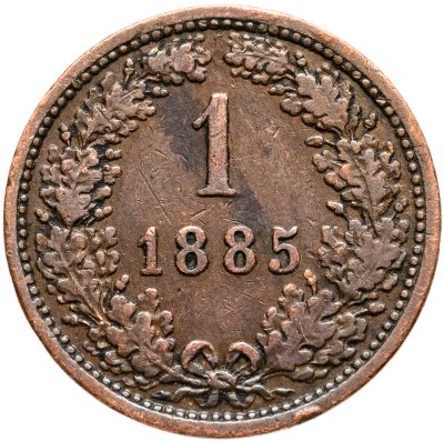 купить Австрия 1 крейцер (kreuzer) 1885