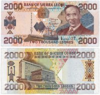 купить Сьерра-Леоне 2000 леоне 2006 года (Pick 26c)