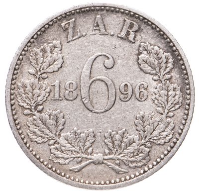 купить ЮАР (Трансвааль) 6 пенсов 1896