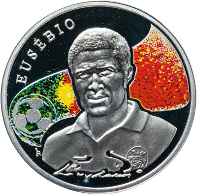купить Армения 100 драмов 2008 "Короли футбола - Эйсебио"