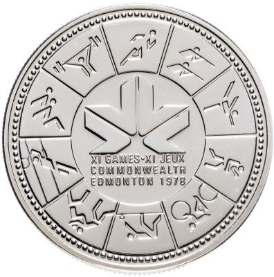купить Канада 1 доллар (dollar) 1978 "XI игры содружества в Эдмонтоне"