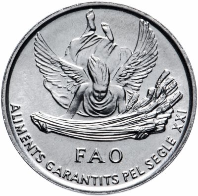 купить Андорра 1 сантим (centime) 1999 "ФАО"