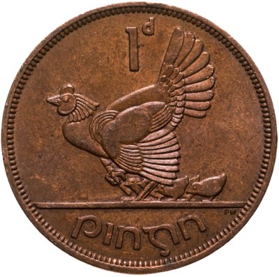 купить Ирландия 1 пенни (penny) 1967