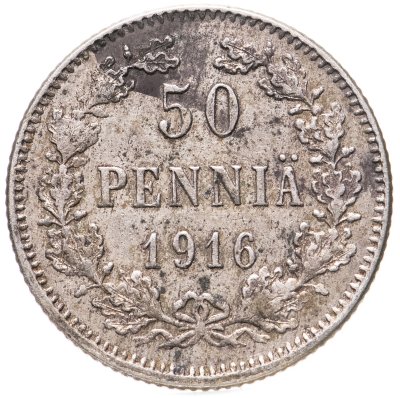 купить 50 пенни (pennia) 1916 S