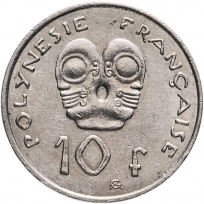купить Французская Полинезия 10 франков (francs) 2002-2006 (магнитная)