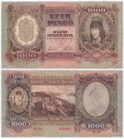 купить Венгрия 1000 пенге 1943 (Pick 116)