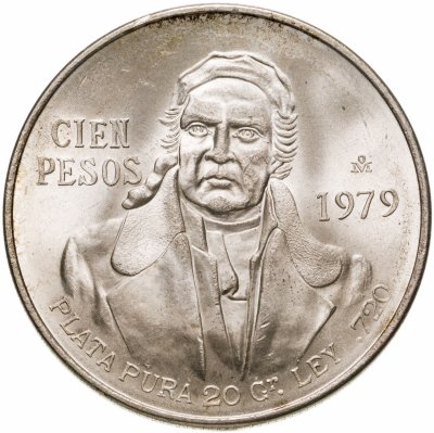 купить Мексика 100 песо (pesos) 1979