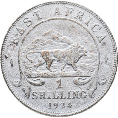 купить Британская Восточная Африка 1 шиллинг (shilling) 1924