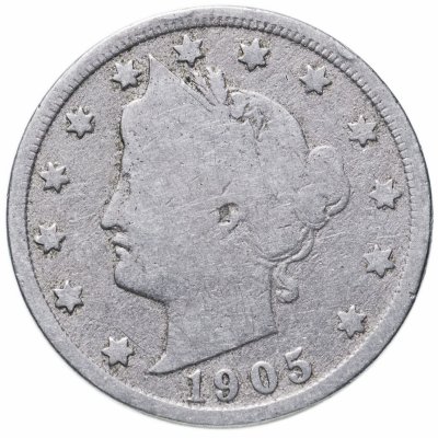 купить США 5 центов (cents) 1905 Liberty Nickel