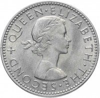 купить Новая Зеландия 1 шиллинг 1964