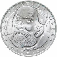 купить Германия 5 марок 1968 "150 лет со дня рождения Макса фон Петтенкофера"