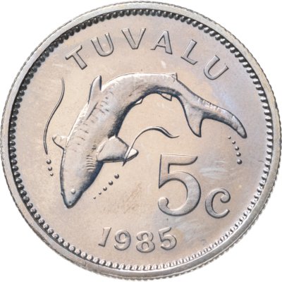 купить Тувалу 5 центов (cents) 1985
