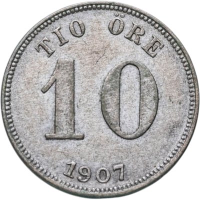 купить Швеция 10 эре 1907