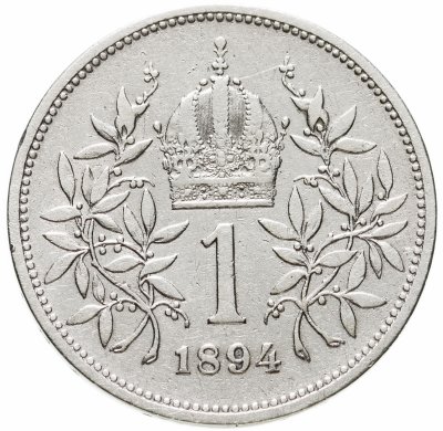 купить Австрия 1 крона (crown) 1894