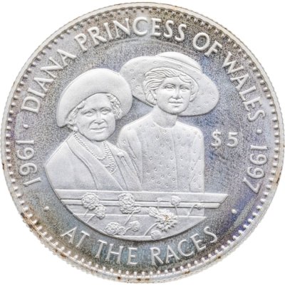 купить Соломоновы острова 5 долларов (dollars) 1998 Диана - принцесса Уэльская