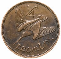 купить Ирландия 1 фартинг (farthing) 1946